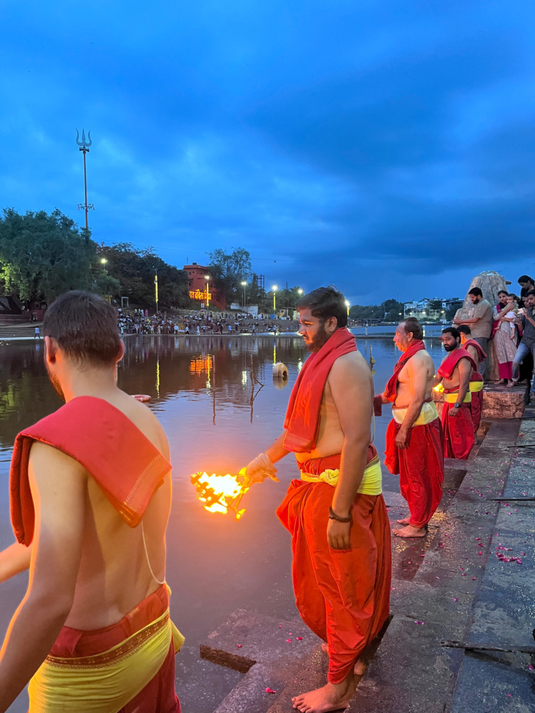 Ram Ghat or shipra river ghat arati