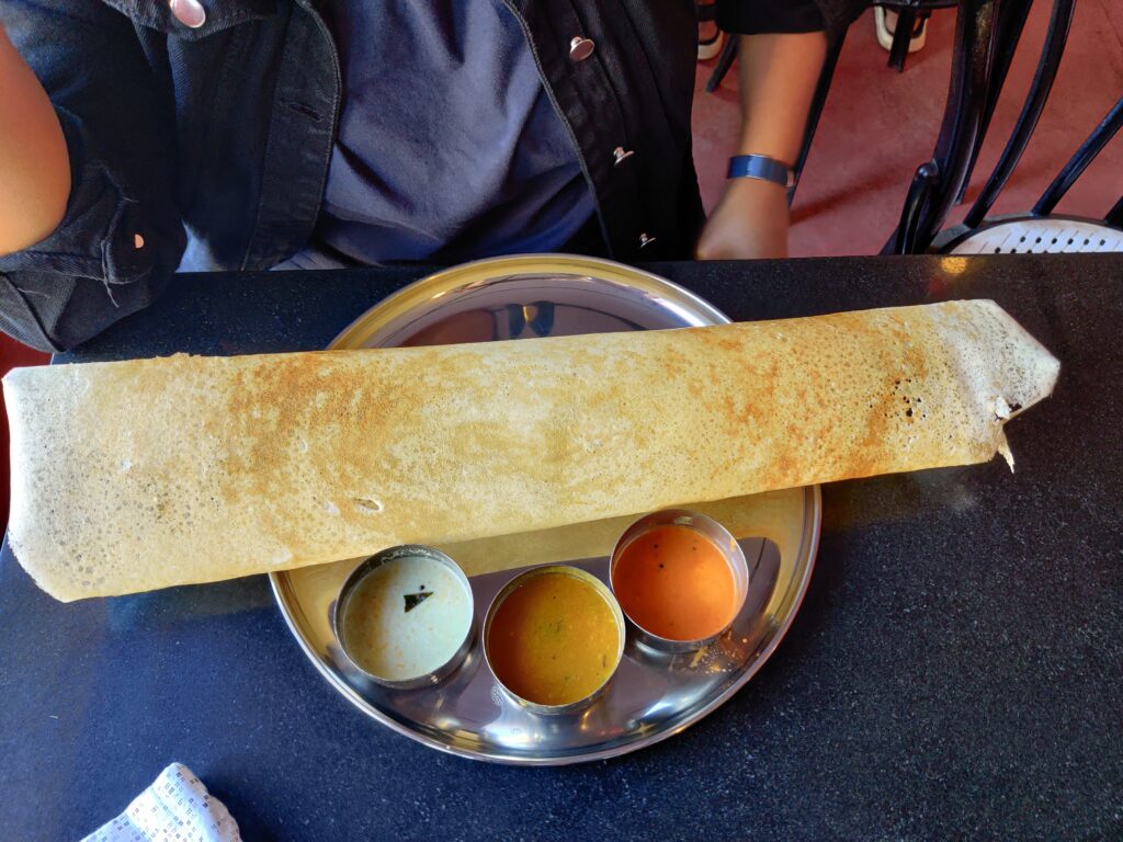 Dosa -Local food of Kerala