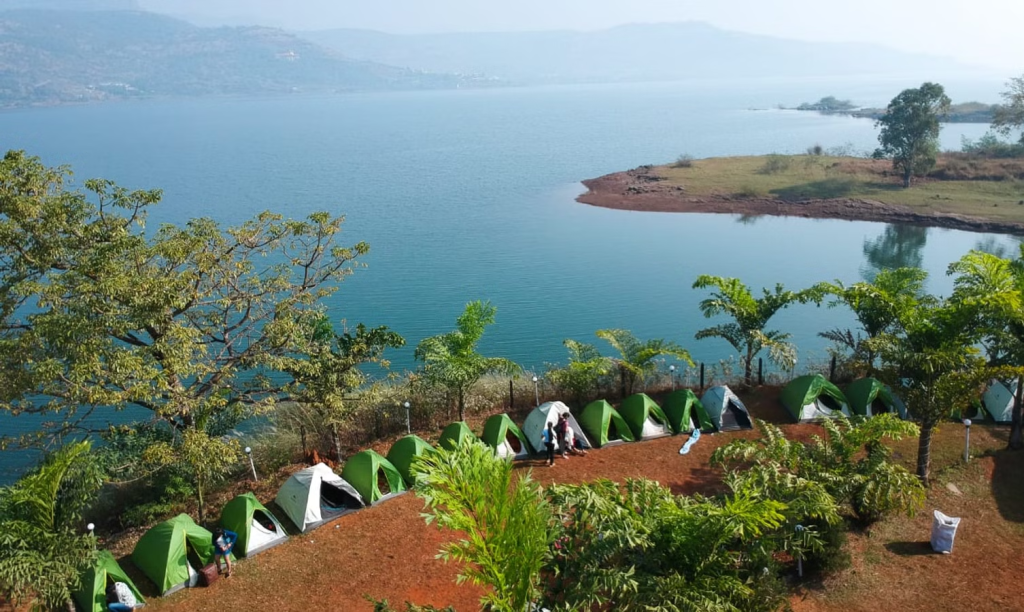 Camping at Pawna Lake