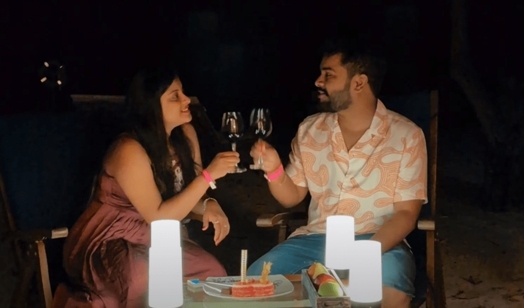 Beachside dinner villa nautica paradise island